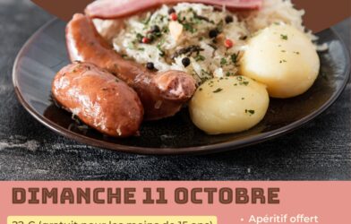 Repas choucroute
